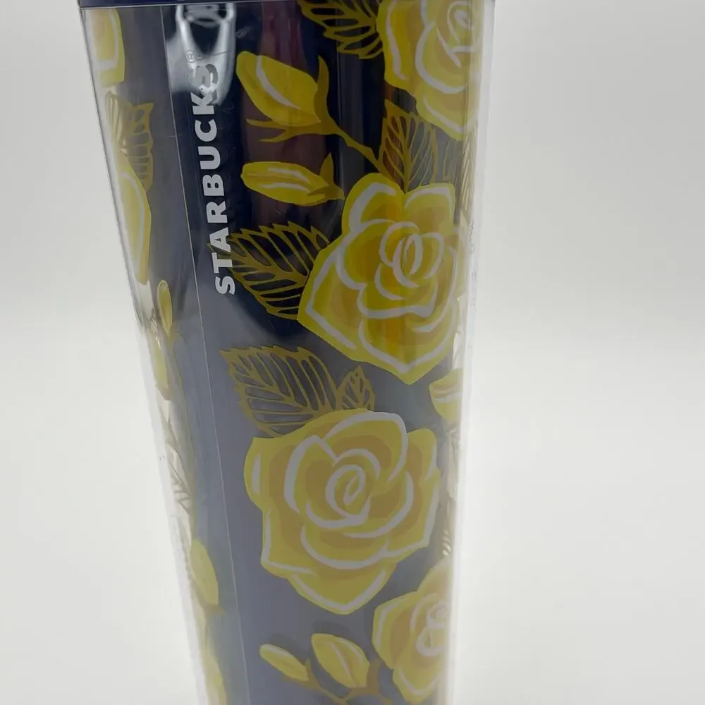 Starbucks Yellow Rose of Texas Tumbler Venti 24oz 2019 Limited Local Series Cup
